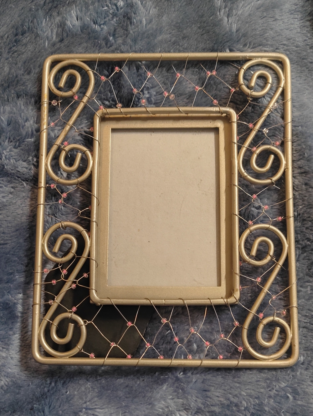 Gold Decorative Scroll Photo Frame - Home Accents